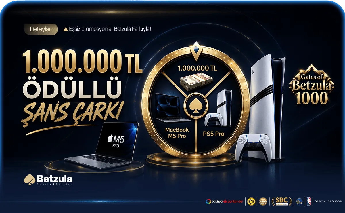 Betzula Betzula Şans Çarkı kampanya görseli
